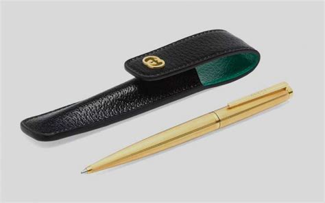 Pen with Interlocking G case 